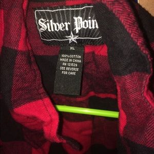 Cut off flannel shirt Daryl Dixon boys xl